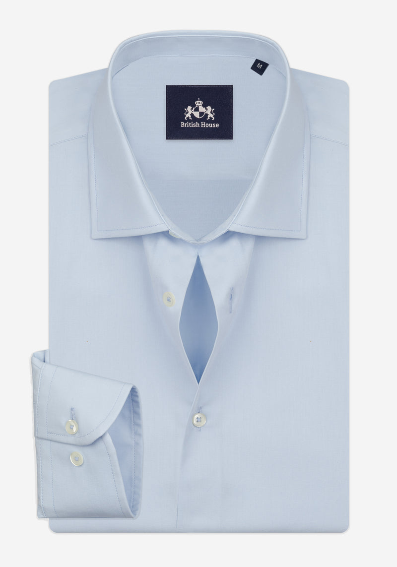 Breeze Blue Poplin Shirt
