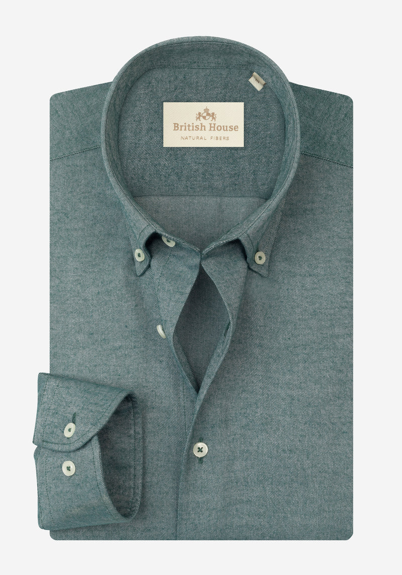 Sage Green Flannel Shirt