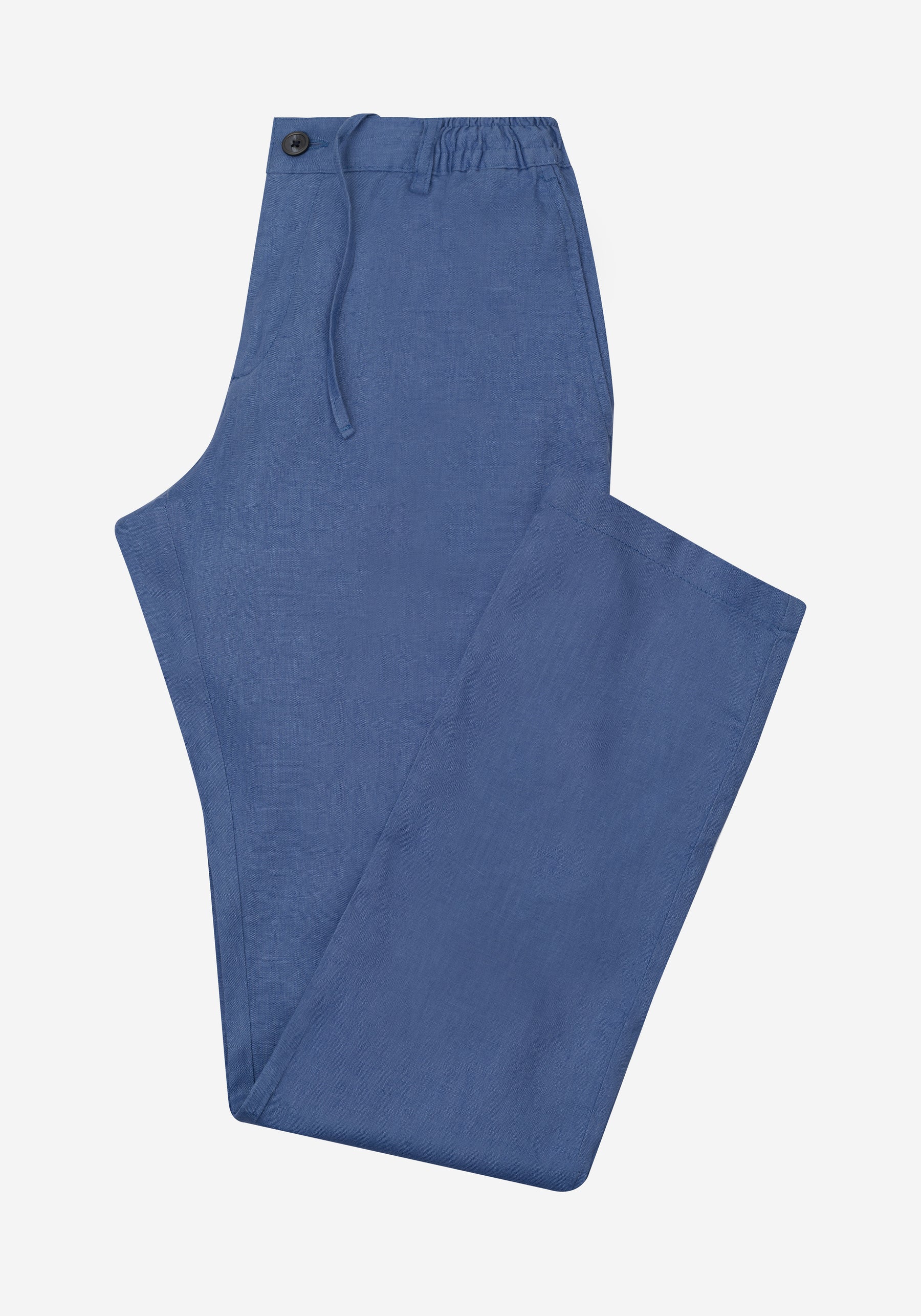 Coastal Blue Soléa Pure Linen Pants