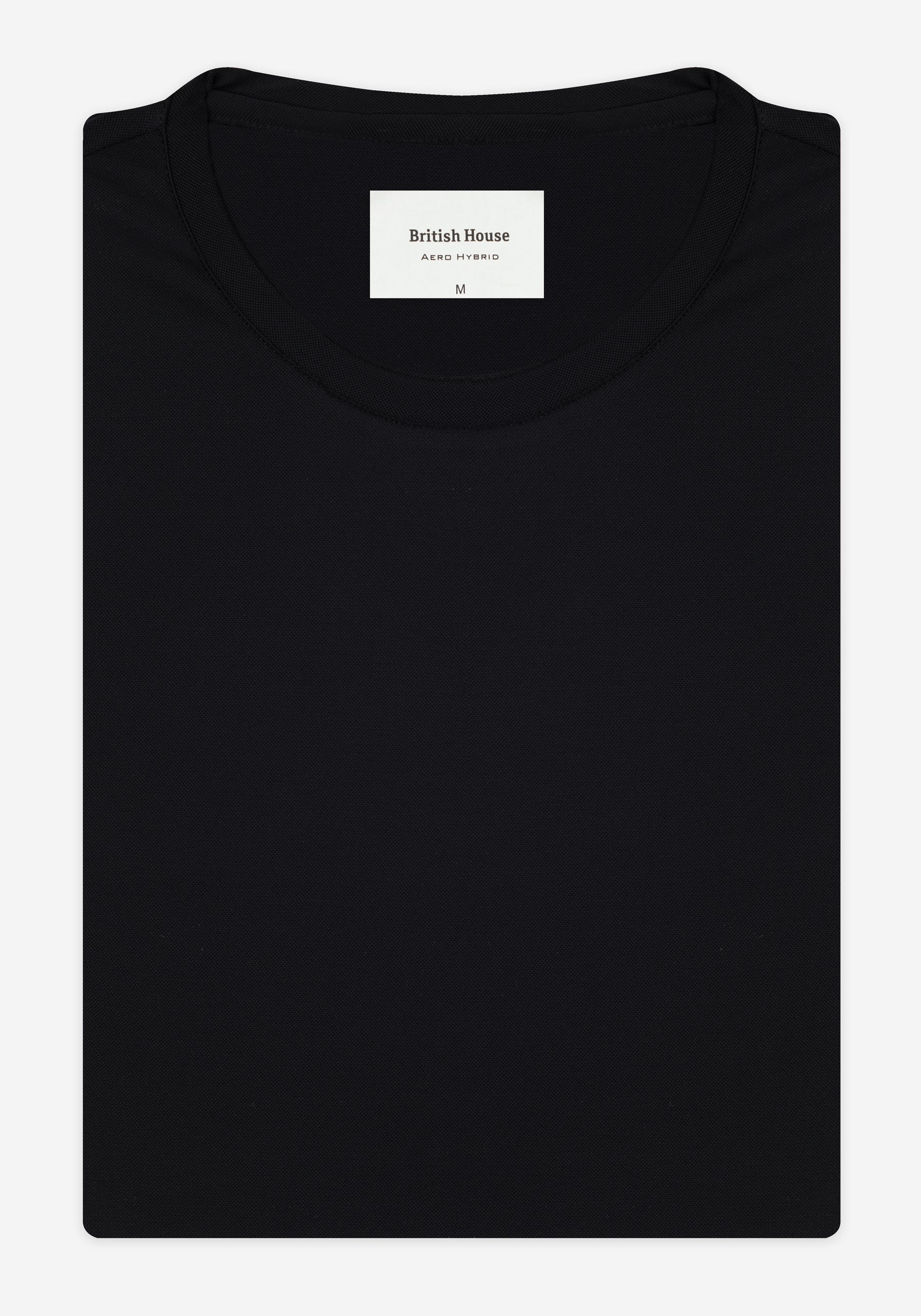 Metallic Black Aero-Hybrid T-Shirt
