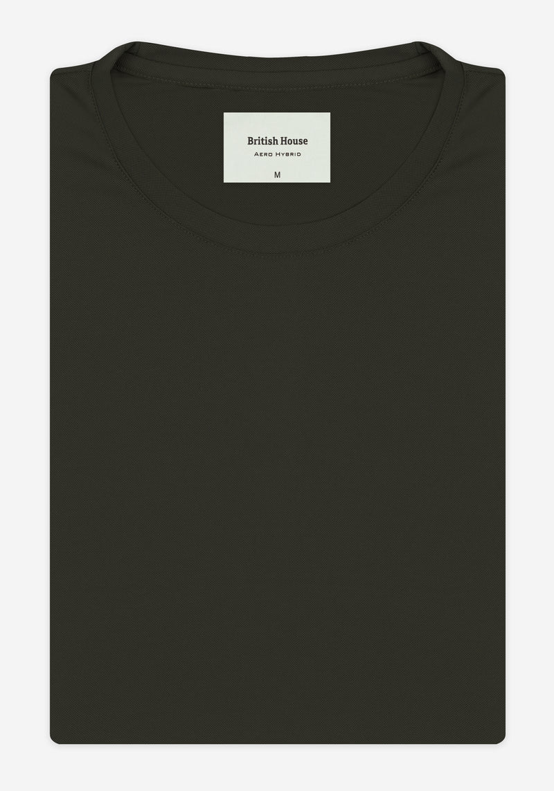 Slate Olive Aero-Hybrid T-Shirt