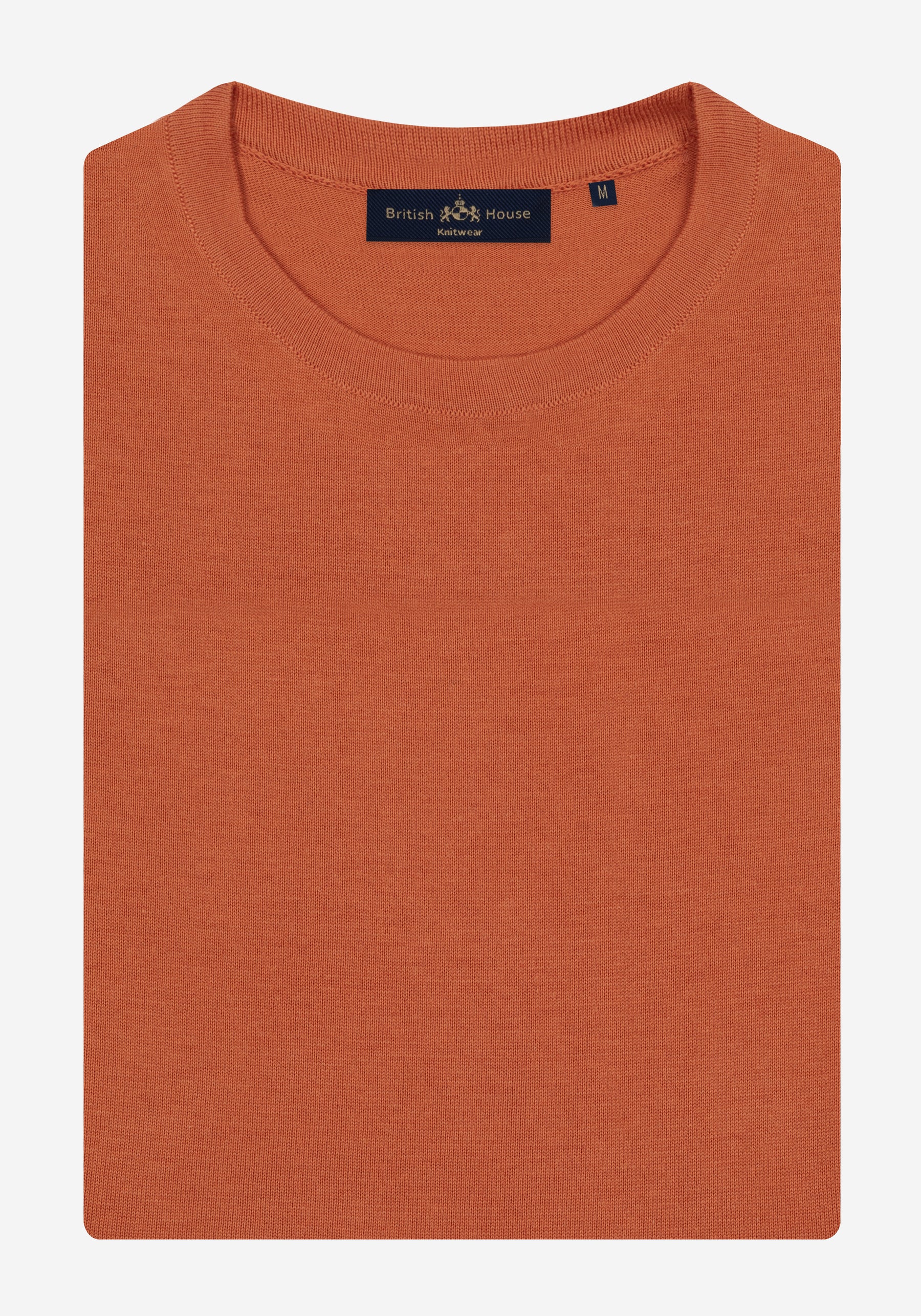 Sienna Orange Knitted T-Shirt