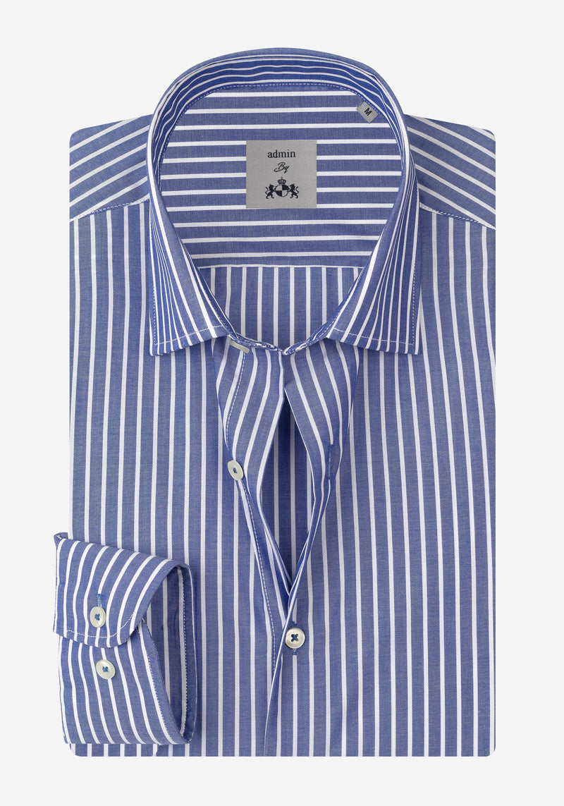Vast Blue Stripe Poplin Shirt