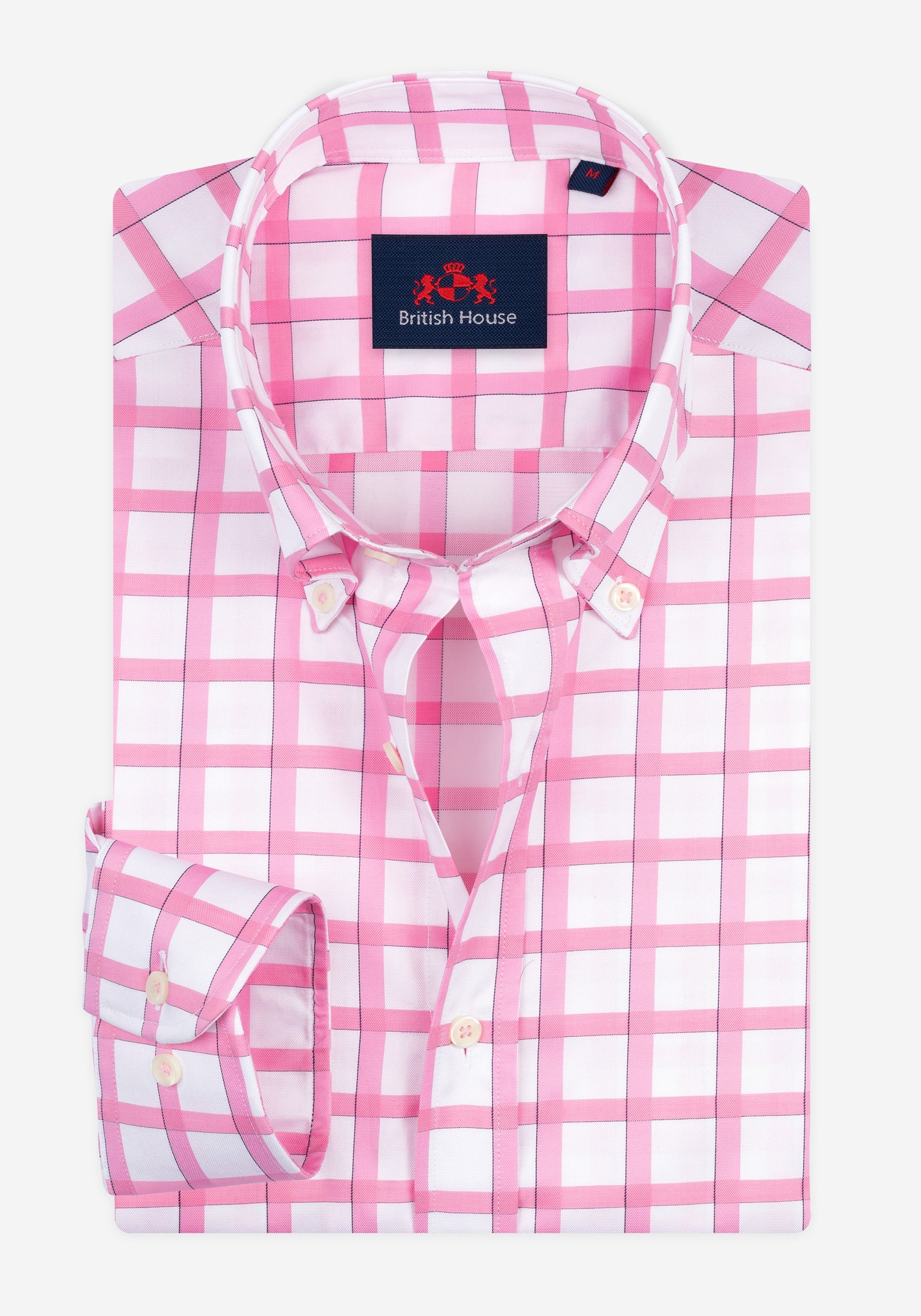 Bloom Rose Checked Signature Twill Shirt