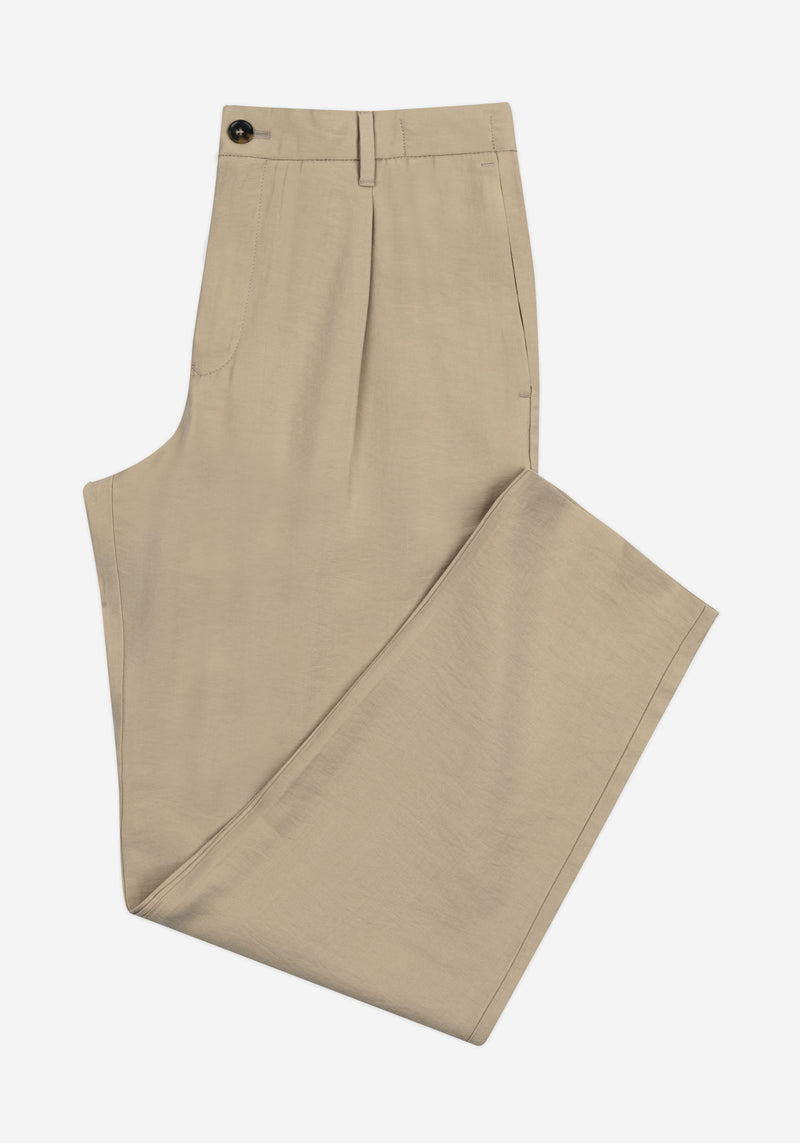 Dune Beige Soleá Modal Pants