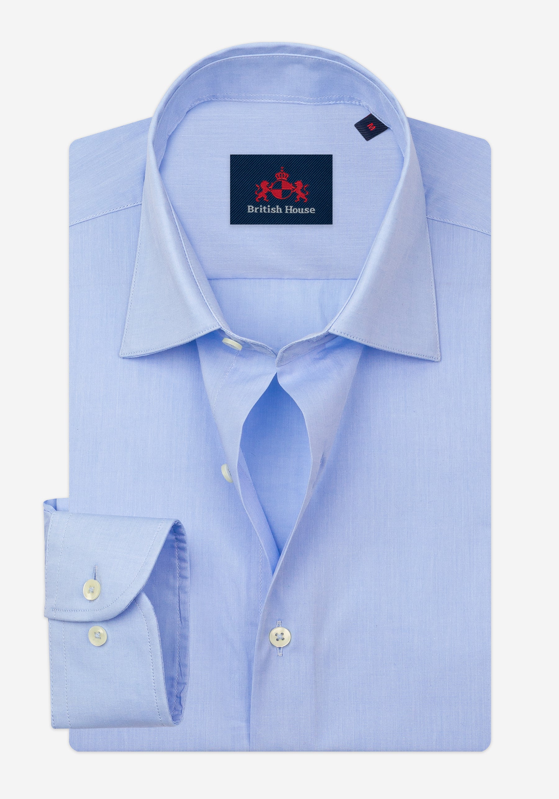 Spring Blue Poplin Shirt