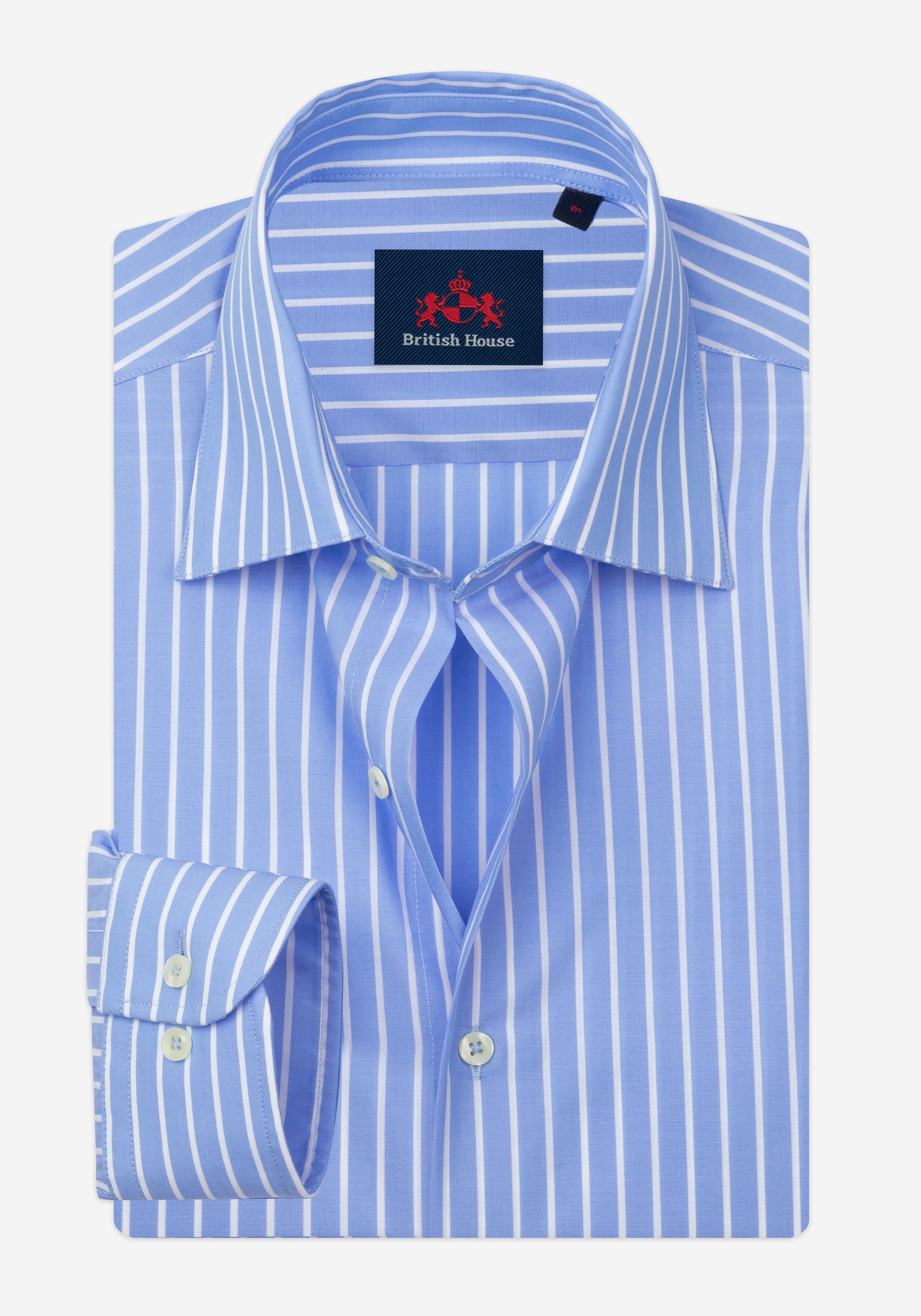 Horizon Blue Stripe Poplin Shirt