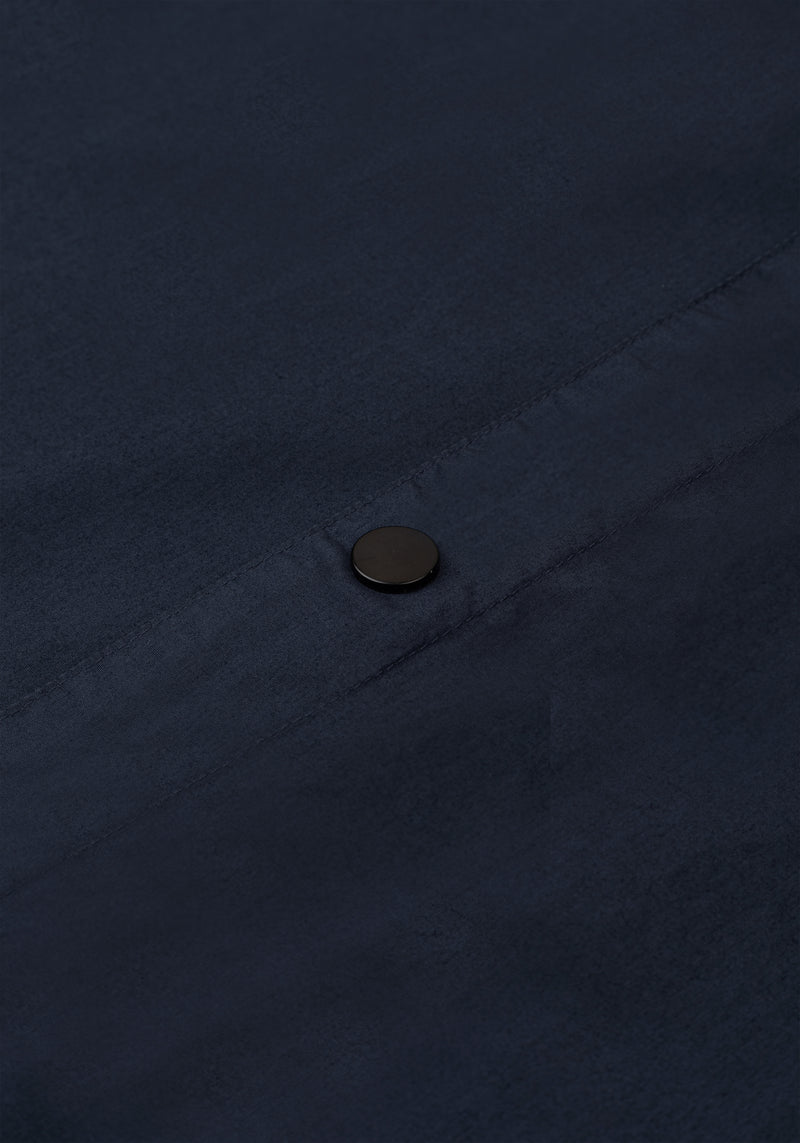 Nautical Blue Paper Touch Overshirt