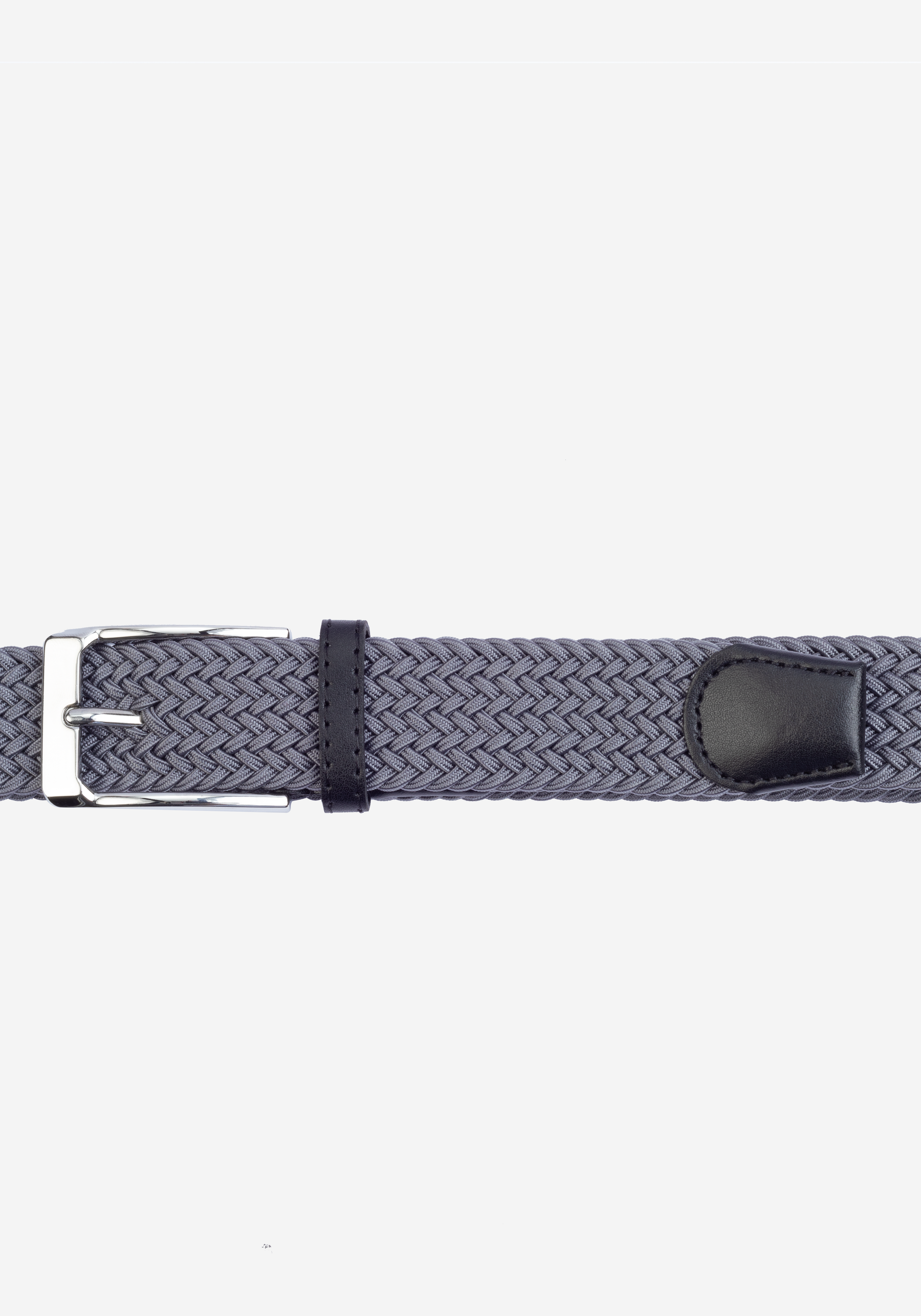 Storm Grey Braided Belt