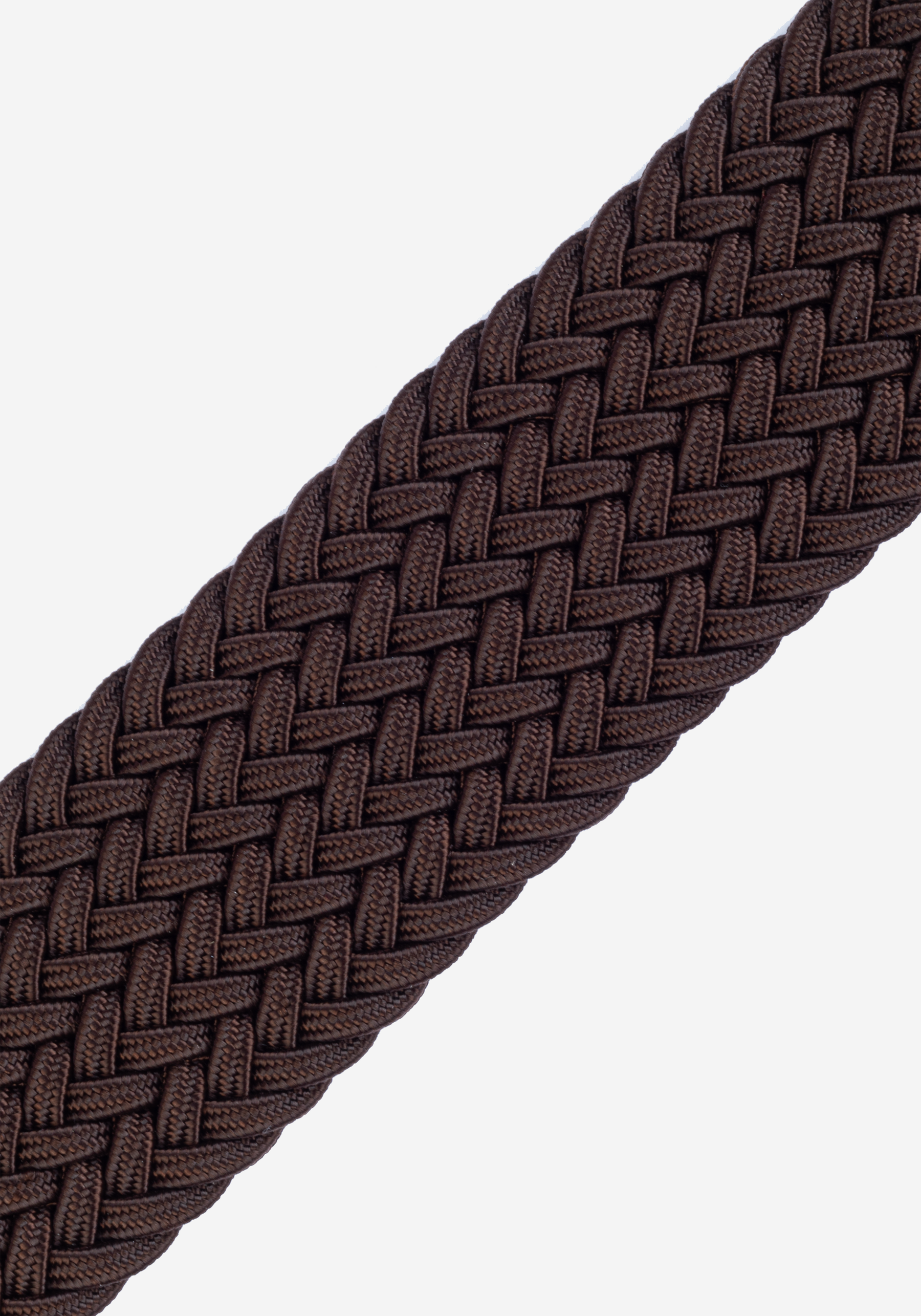 Truffle Brown Braided Belt