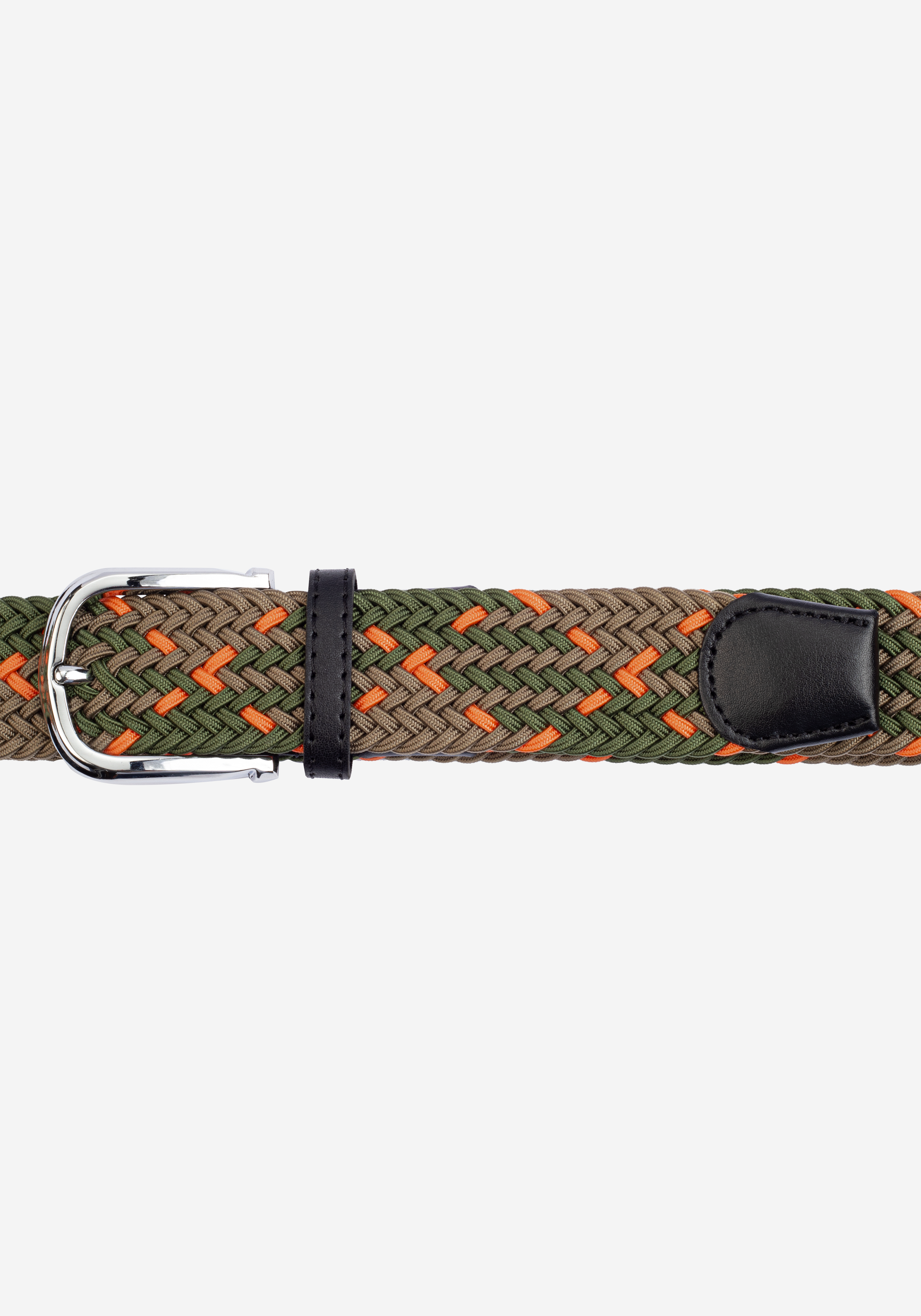 Canyon Olive Braided Belt