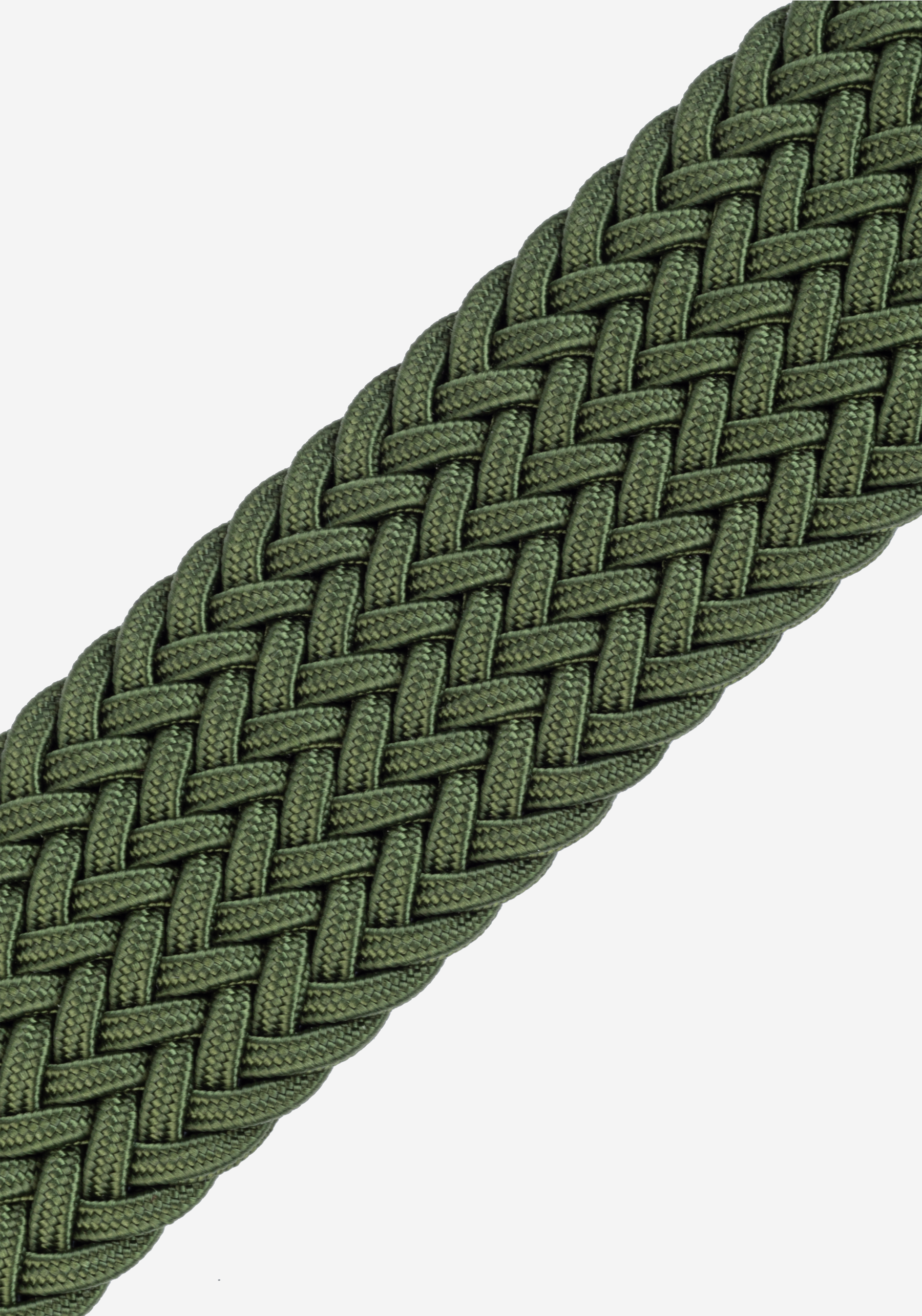 Forest Green Braided Belt