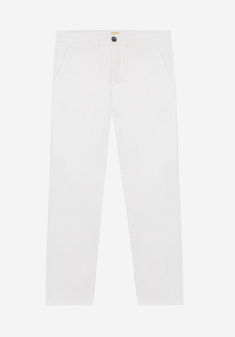 Ivory White Riviera Gabardine