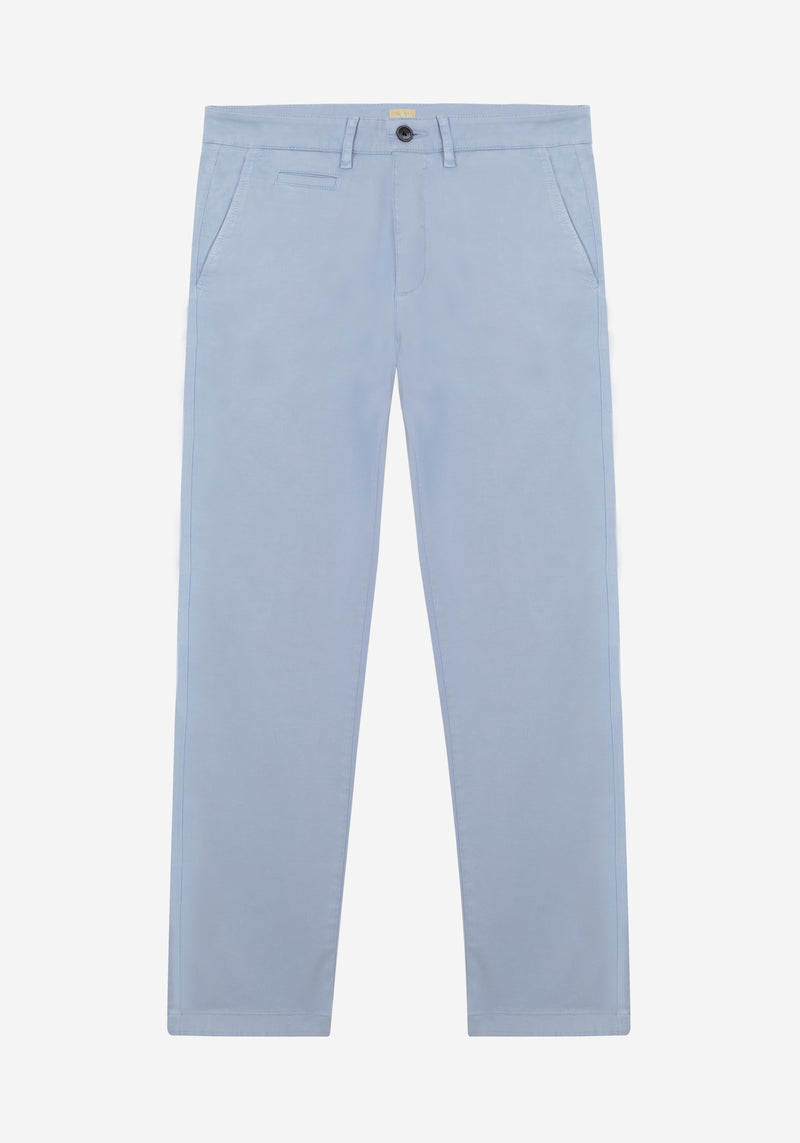 Mist Blue Riviera Gabardine