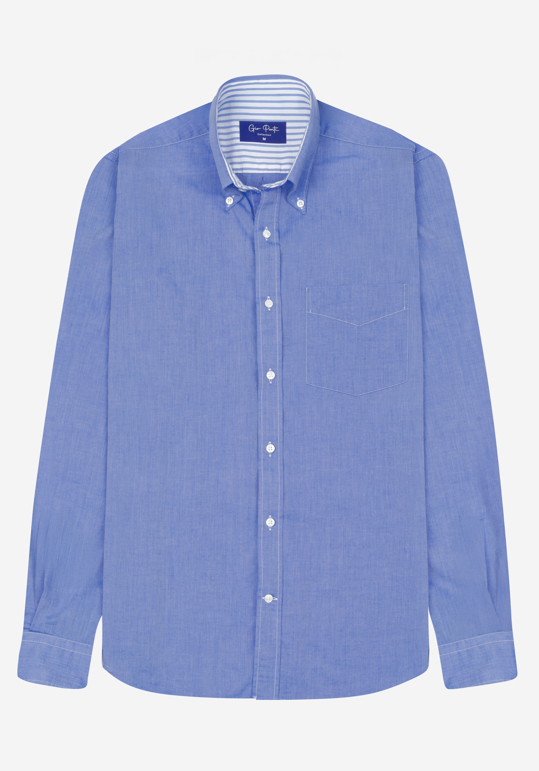 Sierra Blue Chambray Oxford Shirt
