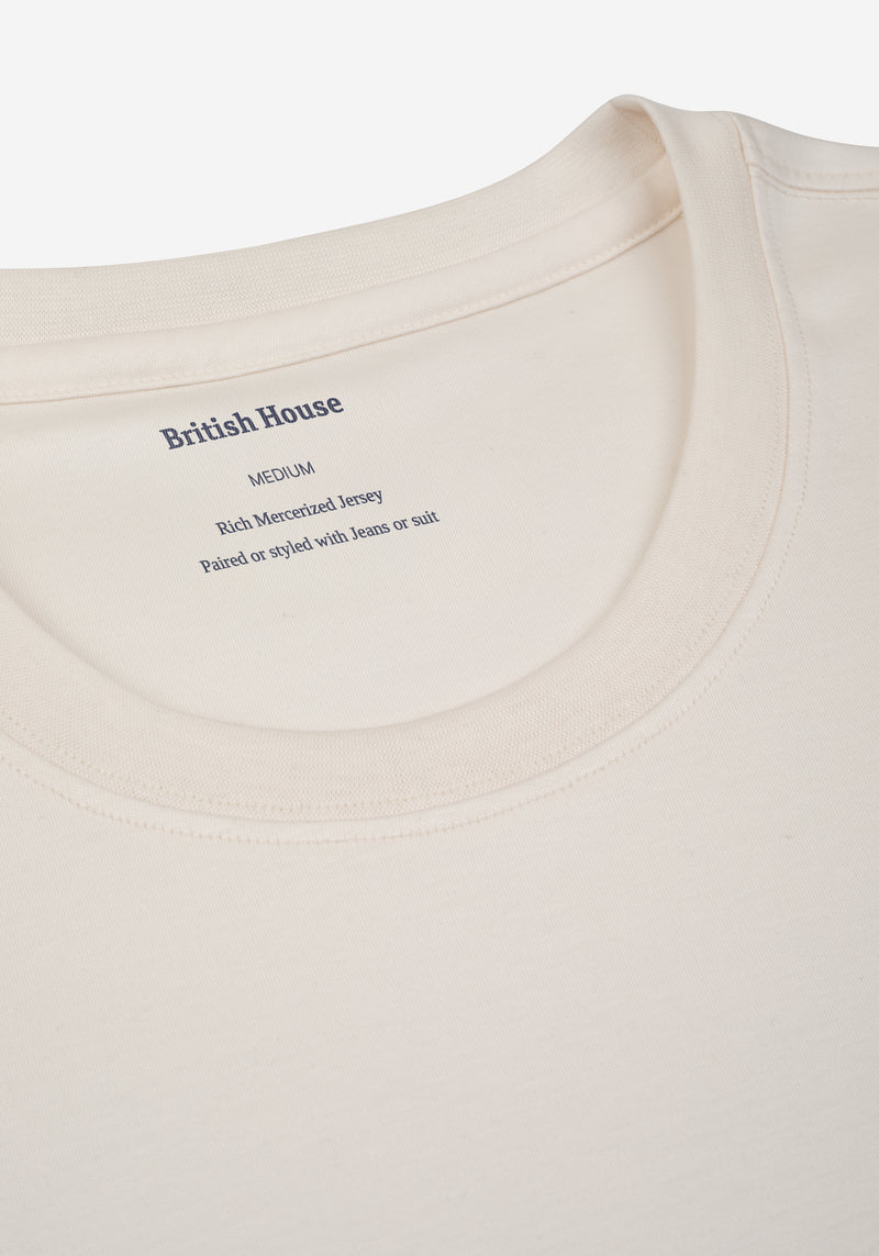 Off-White Mercerized Interlock Jersey