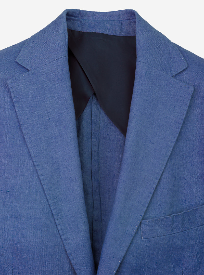 Côte Blue Pure Linen Blazer
