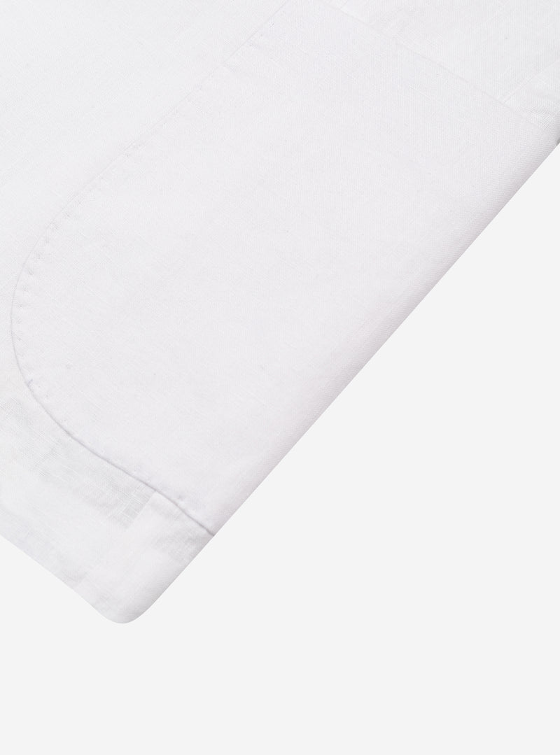 Shell White Pure Linen Blazer