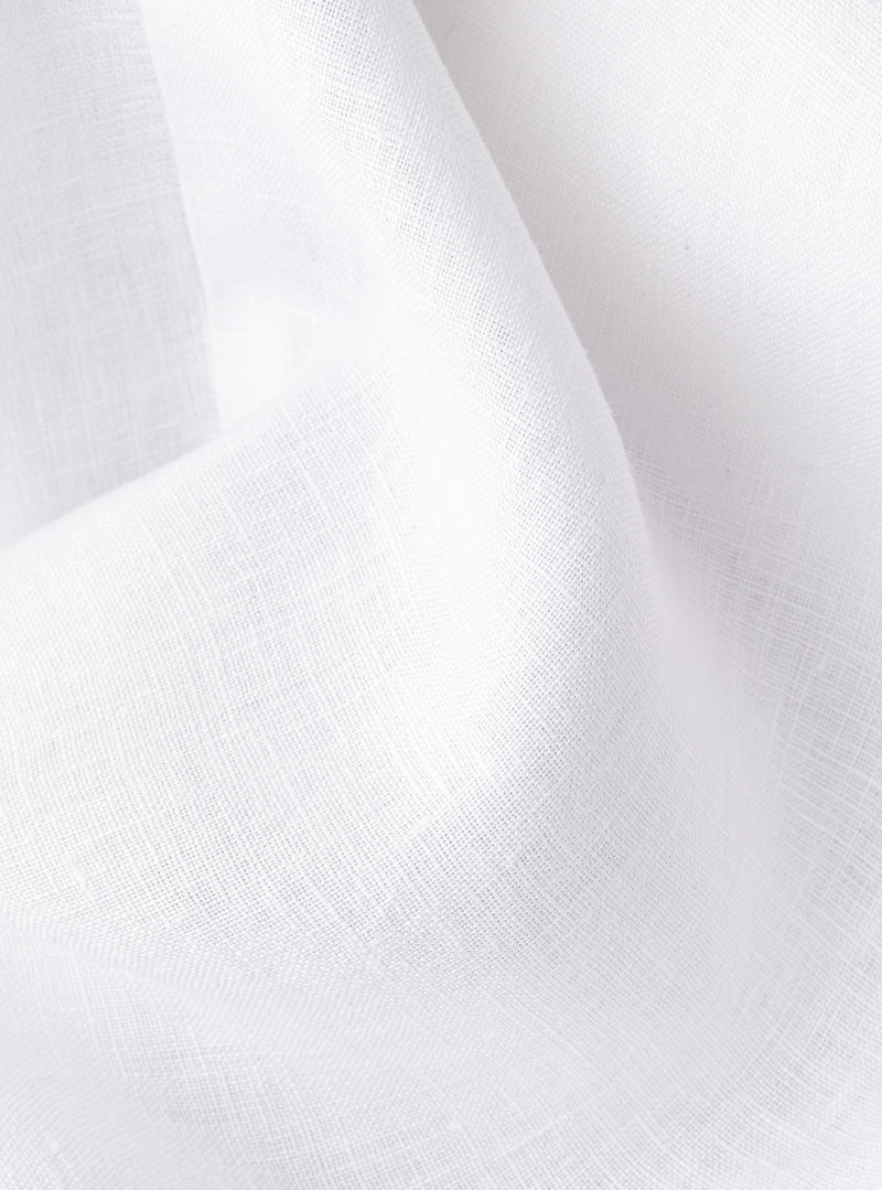 Shell White Pure Linen Blazer