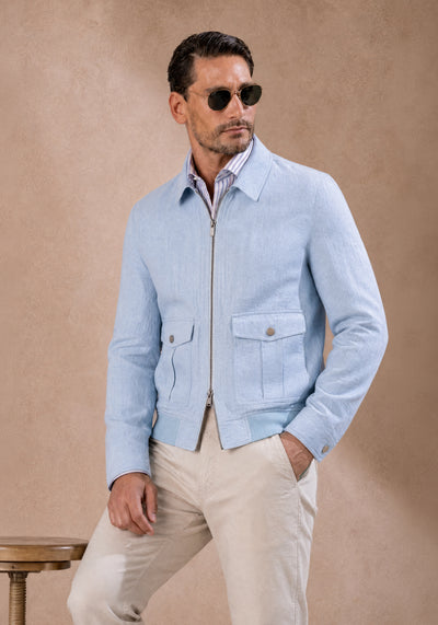 Linen Blazers & Jackets