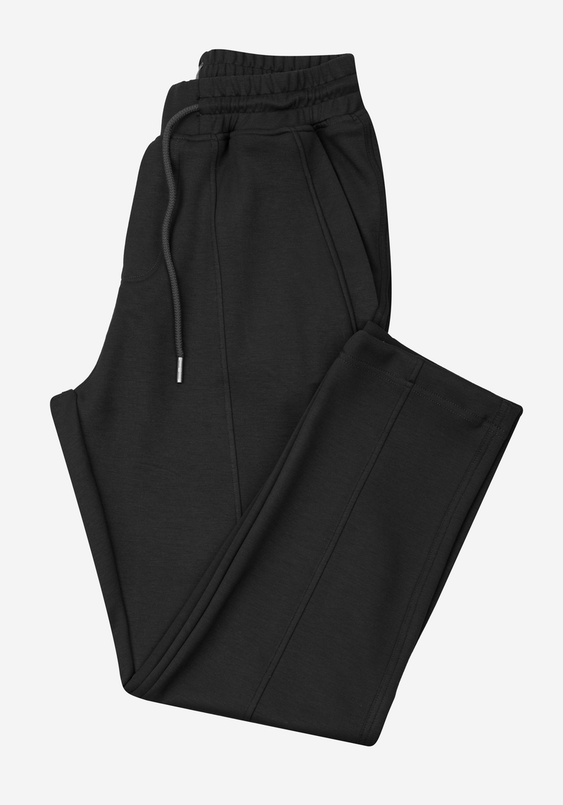 Matte Black Aero-Hybrid Pants