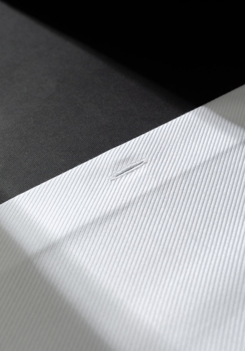 Marble White Stripe Fine Poplin Shirt