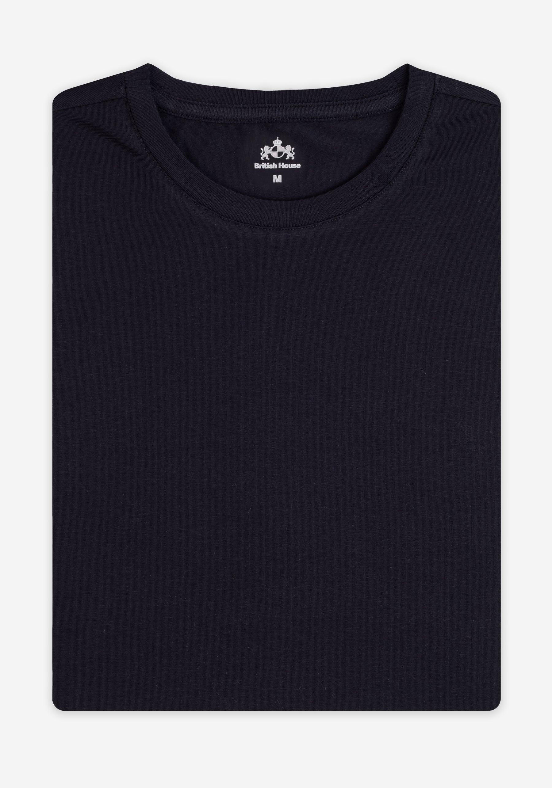 Vortex Black Cotton Undershirt - Long Sleeve