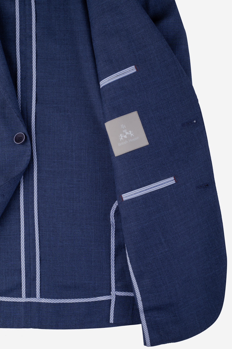 Contemporary Fit Glaucous Blue Blazer