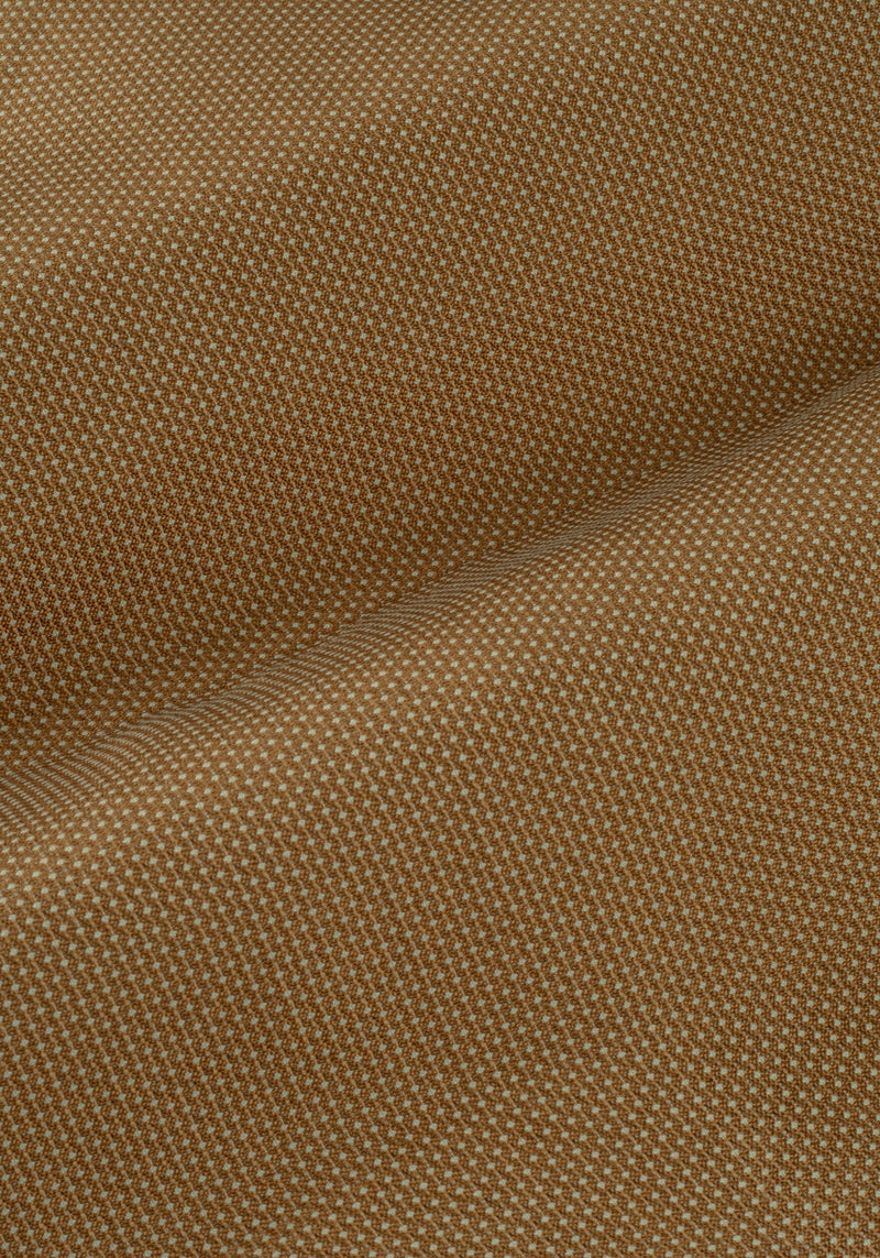 Contemporary Fit French Beige Dotted Blazer