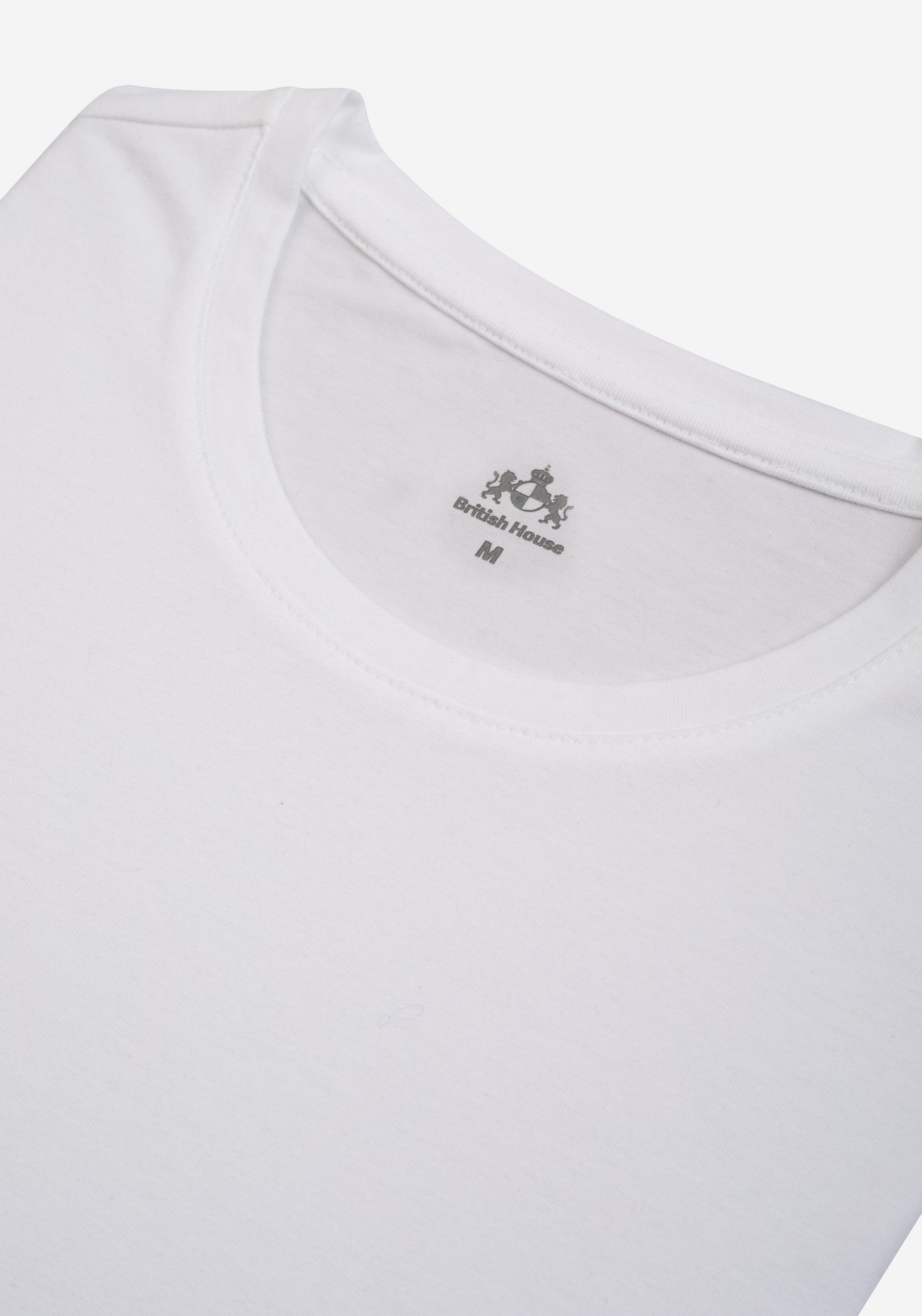 Vanilla White Cotton Undershirt - Short Sleeve