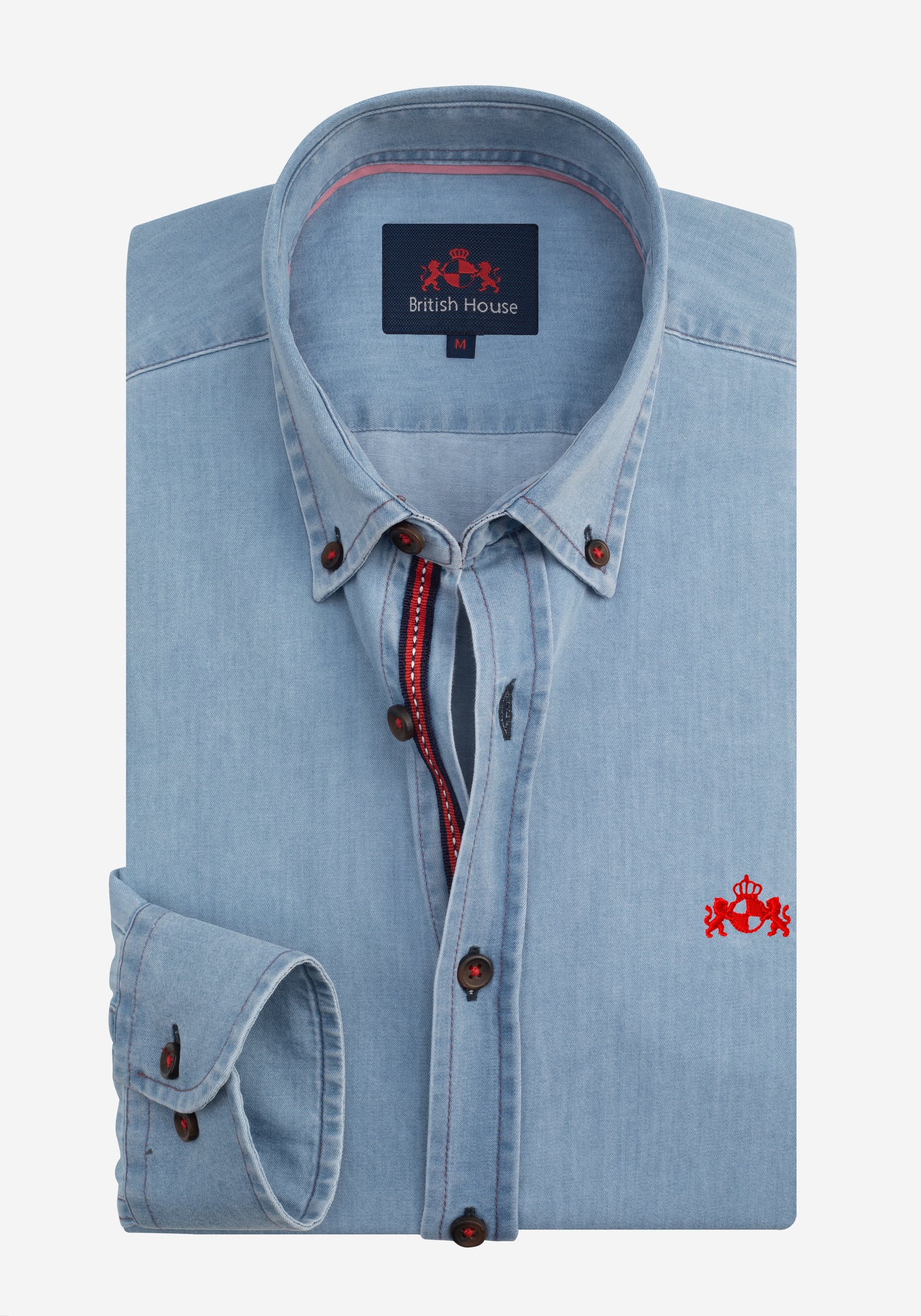 Dusk Blue Selvedge Denim Shirt