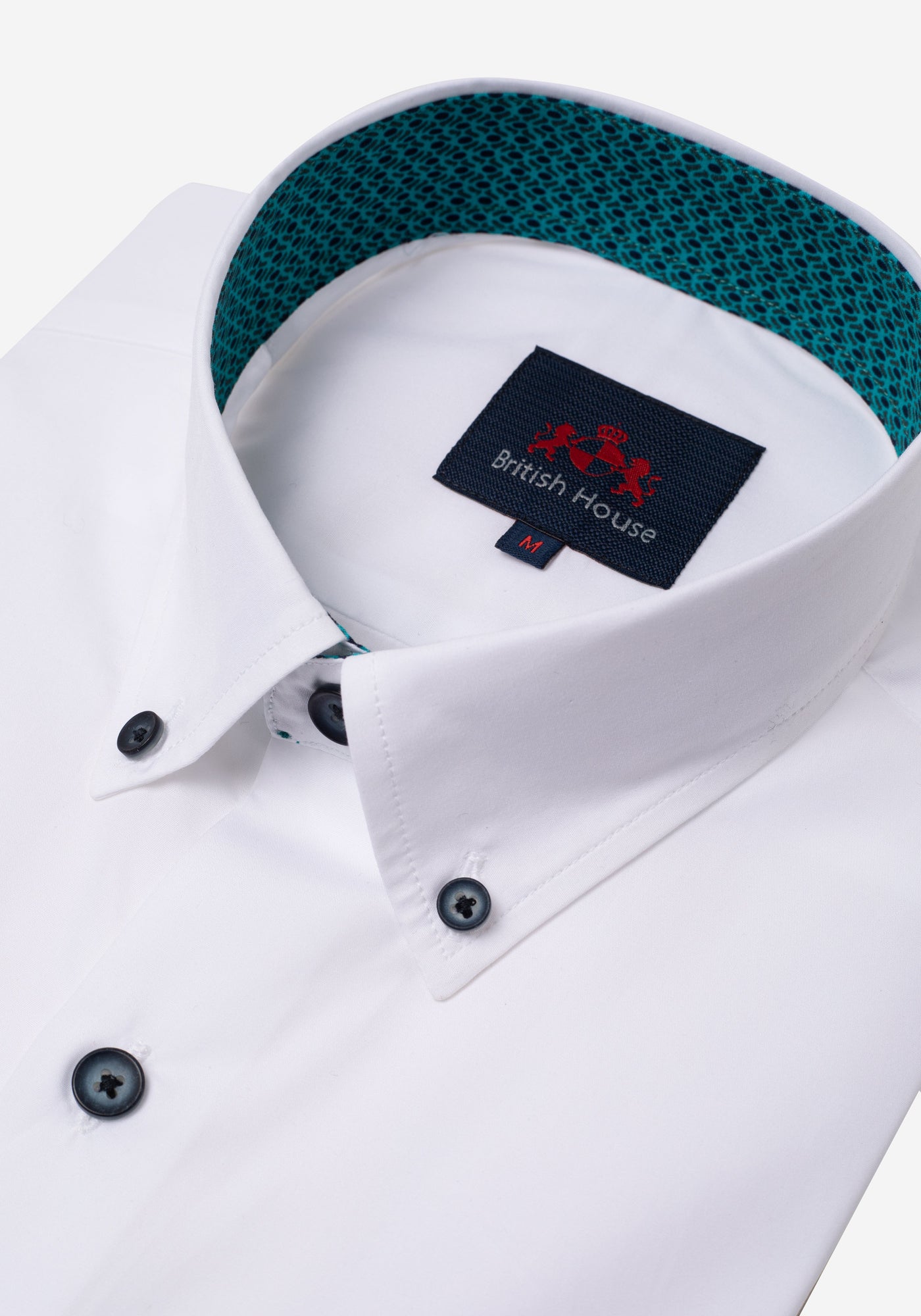 Royal White Poplin Liquid Ammonia Shirt