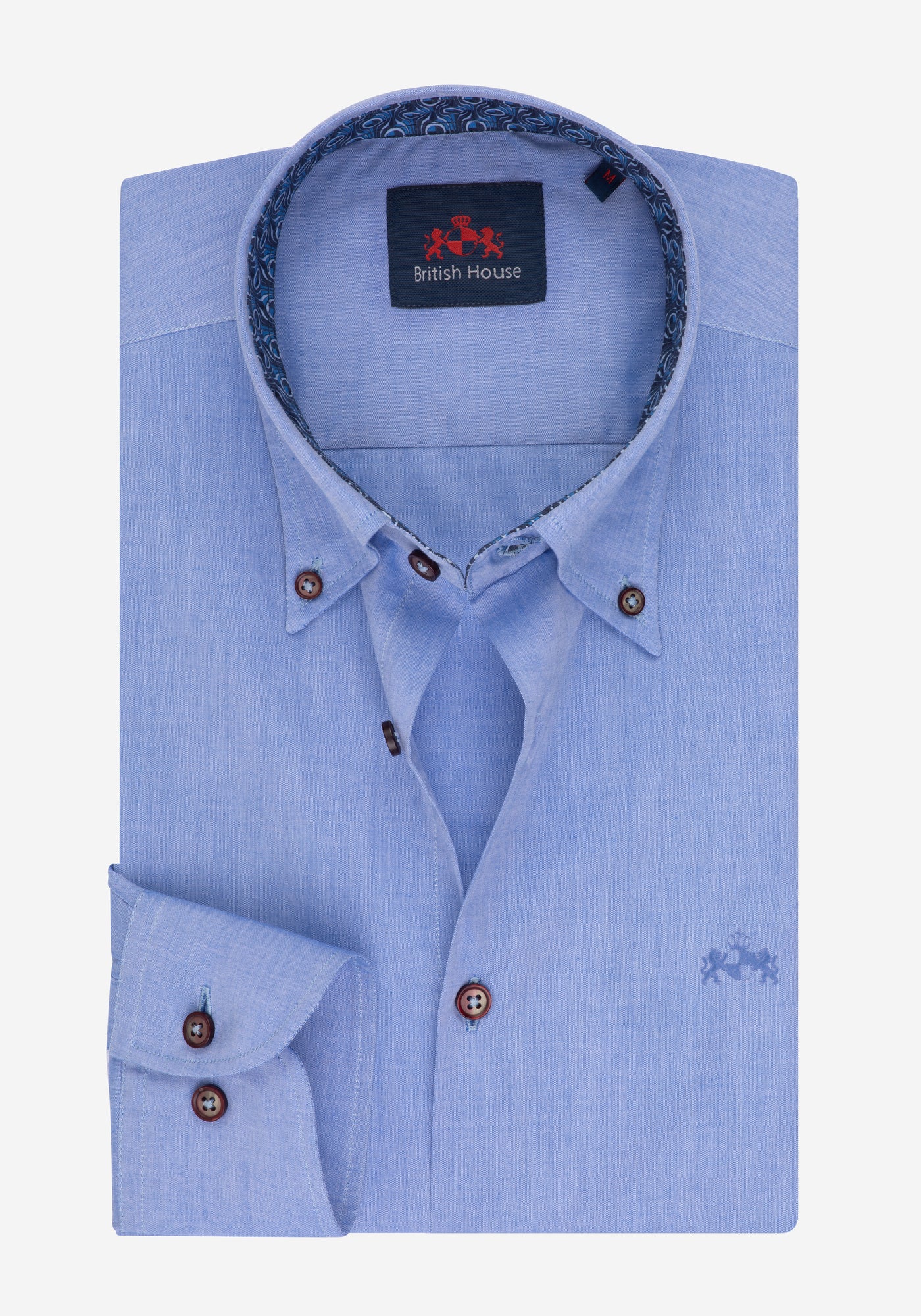 Velvet Blue Chambray Shirt