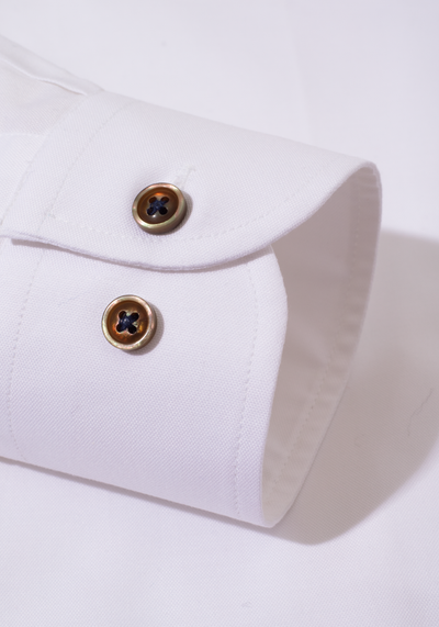 Royal White Oxford Shirt