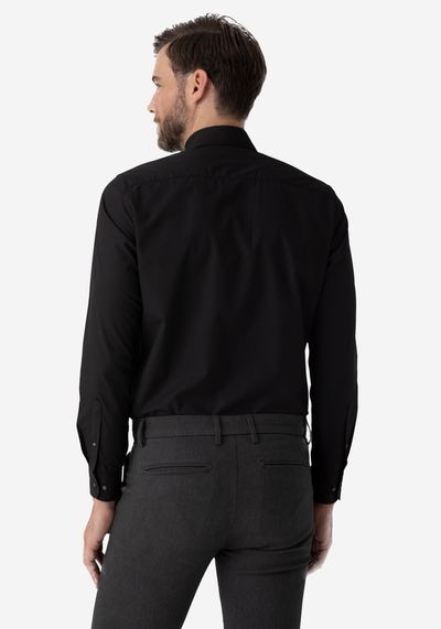 Metal Black Chambray Shirt