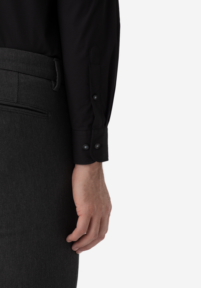 Metal Black Chambray Shirt