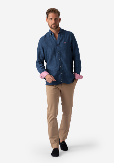 Ash Brown Gabardine