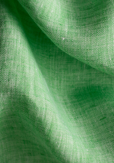 Baby Green Belgian Linen Shirt