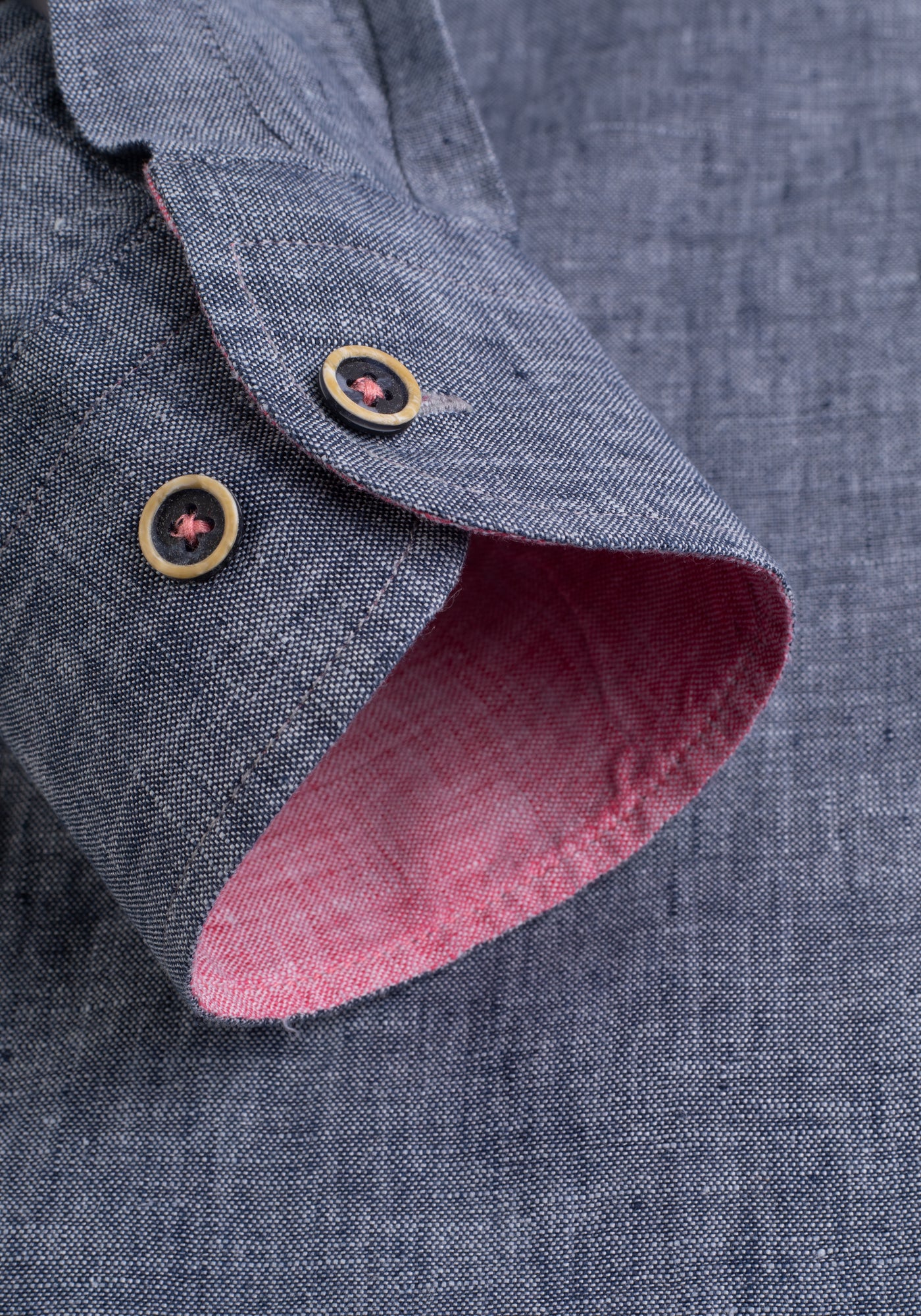 Charcoal Grey Belgian Linen Shirt