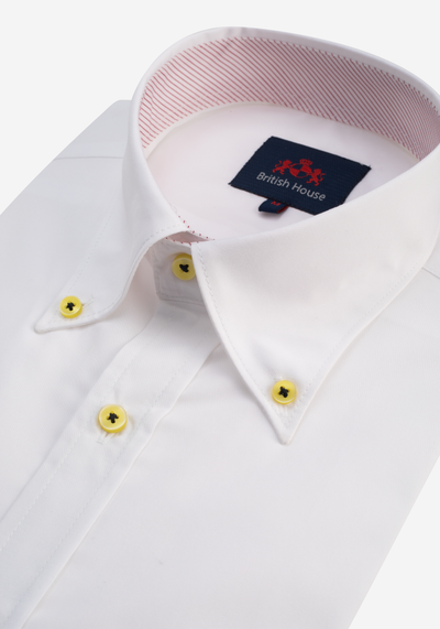 Vanilla White Poplin Liquid Ammonia Shirt