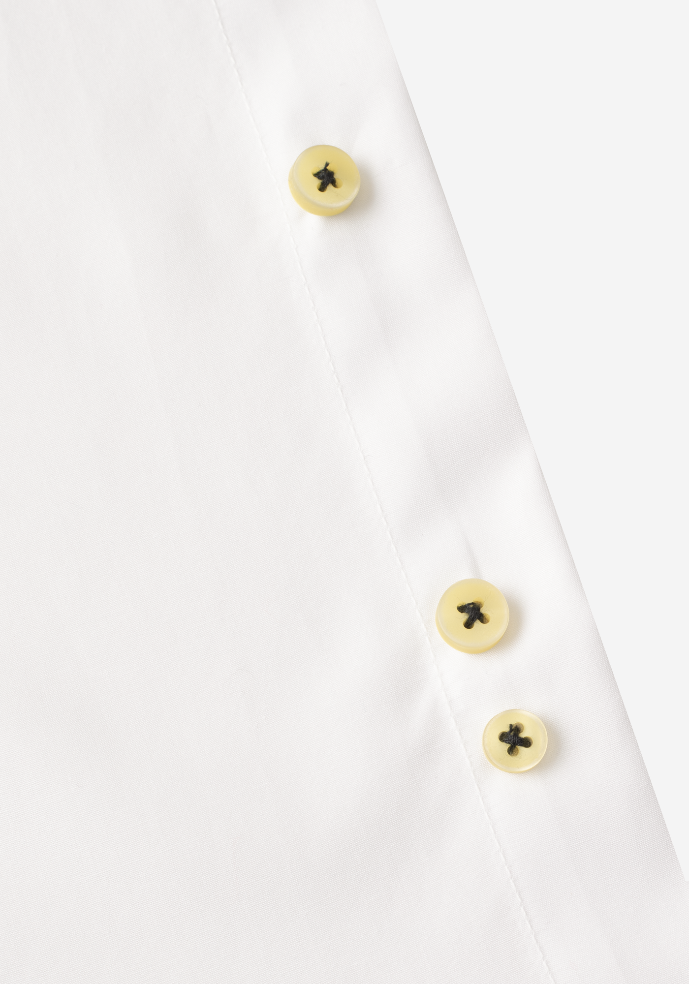 Vanilla White Poplin Liquid Ammonia Shirt