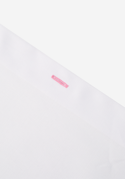 White Blush Pink Soft Oxford Shirt