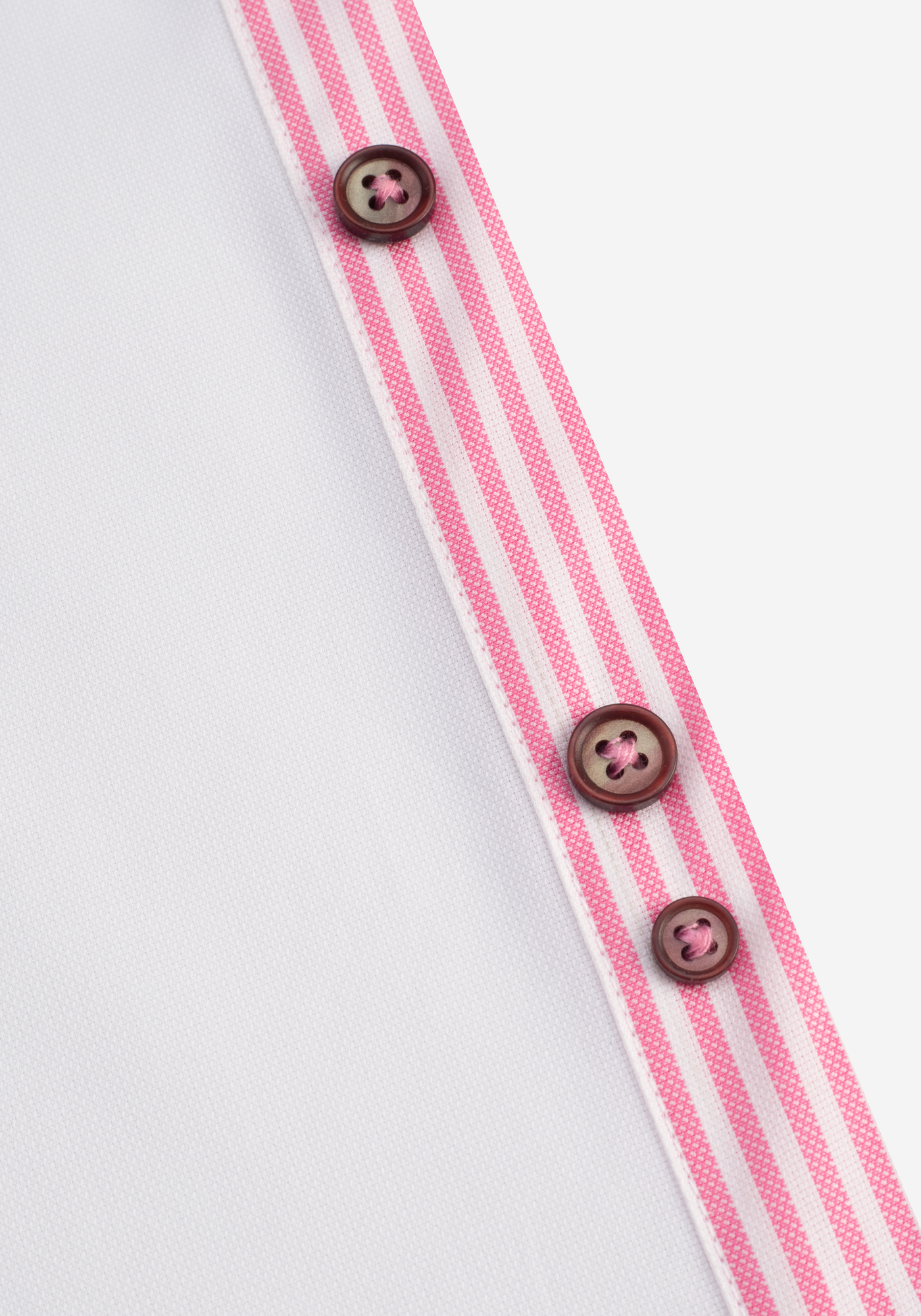 White Blush Pink Soft Oxford Shirt