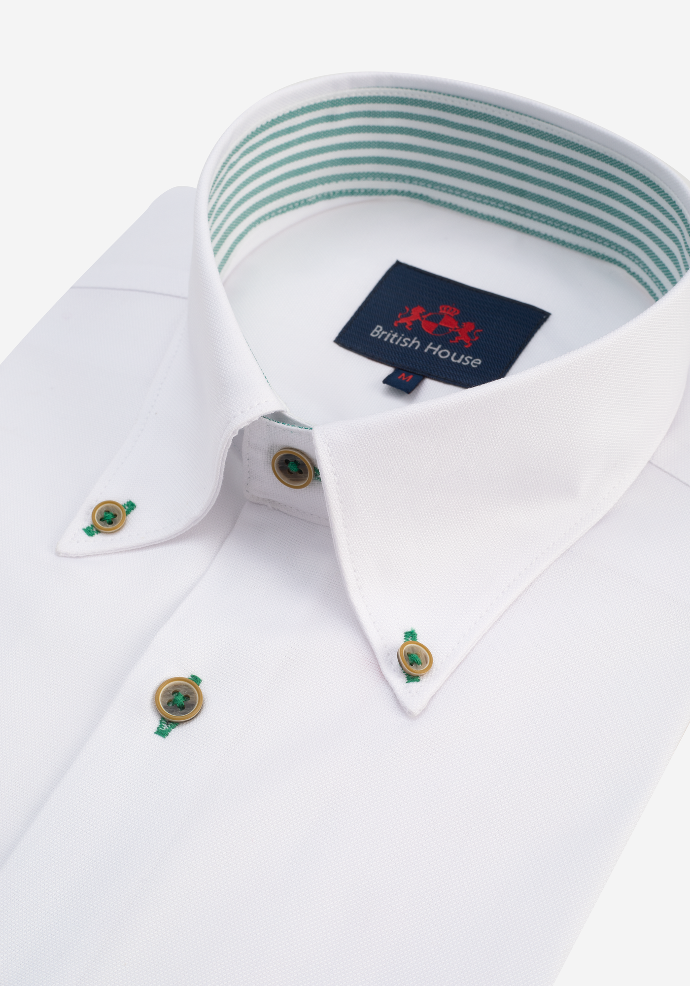 White Sage Green Soft Oxford Shirt