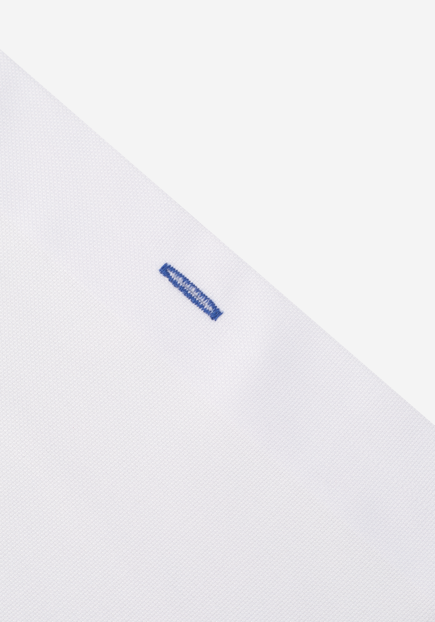White Navy Soft Oxford Shirt