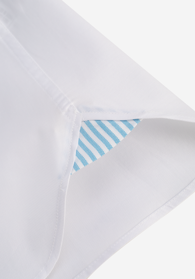 White Baby Blue Soft Oxford Shirt