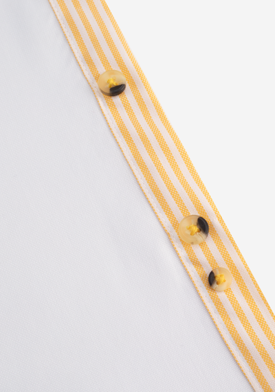 White Corn Yellow Soft Oxford Shirt
