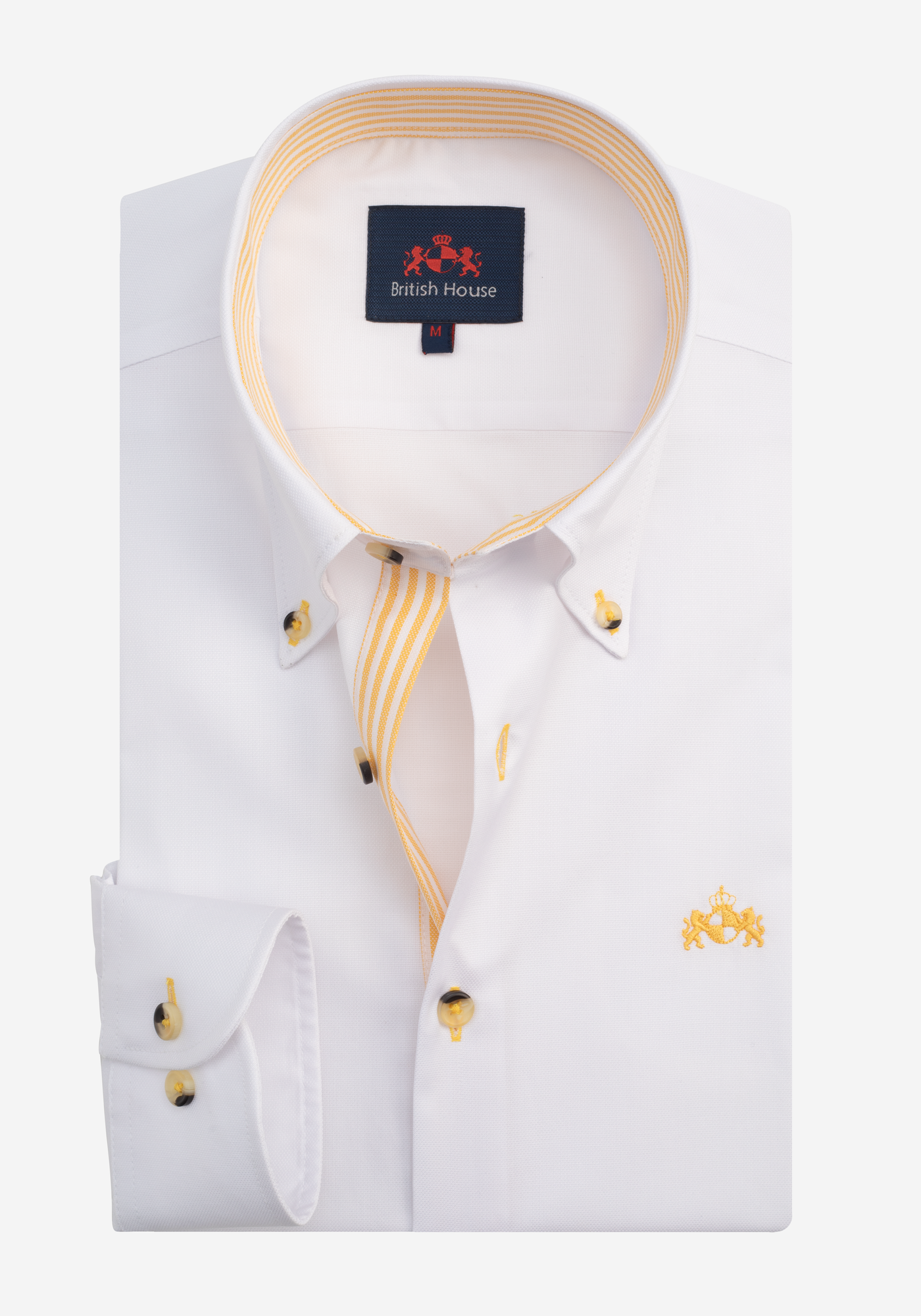 White Corn Yellow Soft Oxford Shirt