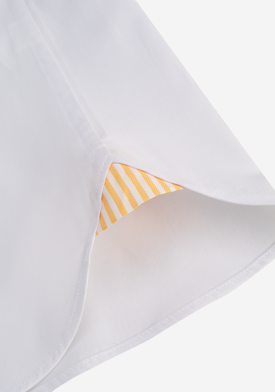 White Corn Yellow Soft Oxford Shirt