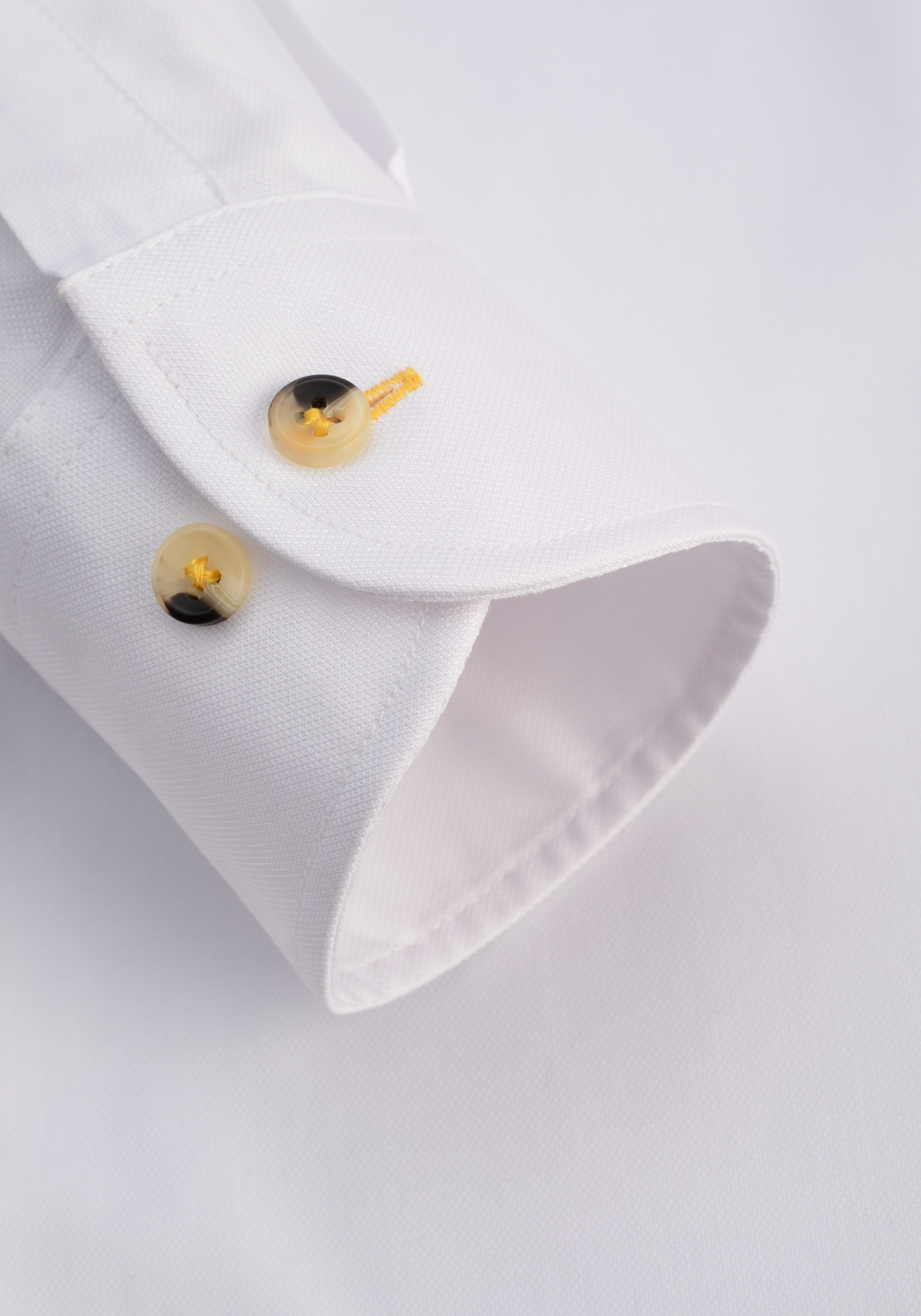 White Corn Yellow Soft Oxford Shirt
